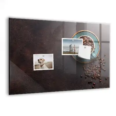 Magnetic dry erase board cup of coffee