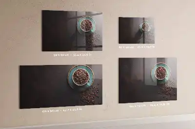 Magnetic dry erase board cup of coffee