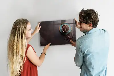 Magnetic dry erase board cup of coffee