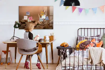 Dry erase board magnetic