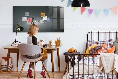 Magnetic erase board wanderer in the dark design