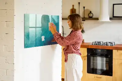 Magnetic erase board depth abstraction design
