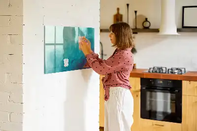 Magnetic erase board depth abstraction design