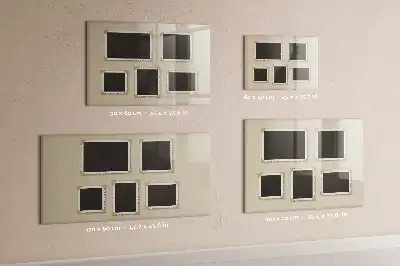 Magnetic erase board with retro frame