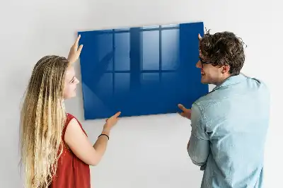 Magnetic erase board navy blue