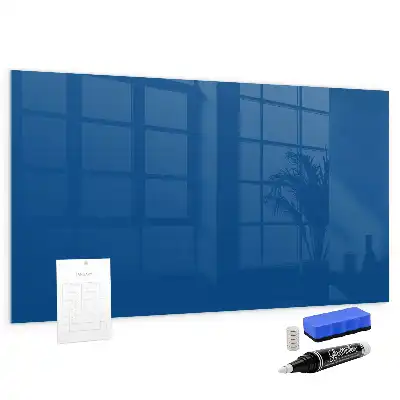 Magnetic erase board navy blue