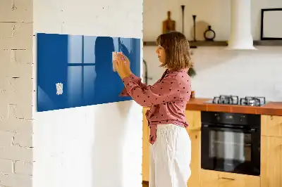 Magnetic erase board navy blue