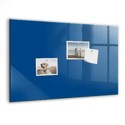 Magnetic erase board navy blue