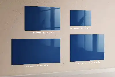 Magnetic erase board navy blue