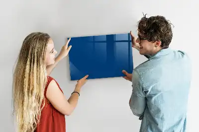 Magnetic erase board navy blue