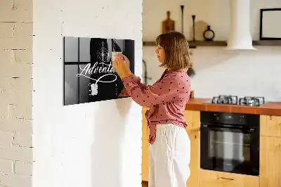 Magnetic dry erase board adventure design