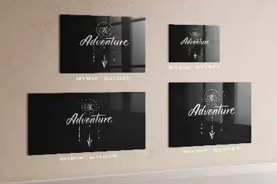Magnetic dry erase board adventure design