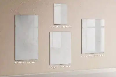 Magnetic writing board elegant marble design
