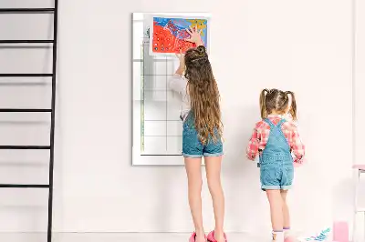 Magnetic erase board for meal planning