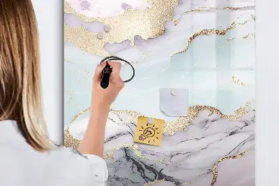 Magnetic writing board Marble