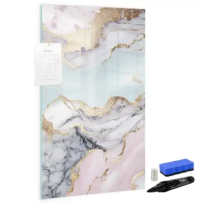 Magnetic writing board Marble