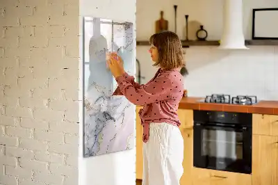 Magnetic writing board Marble