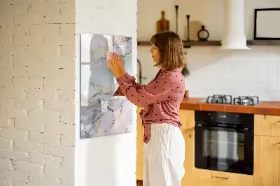 Magnetic writing board Marble