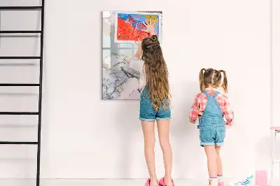 Magnetic writing board Marble