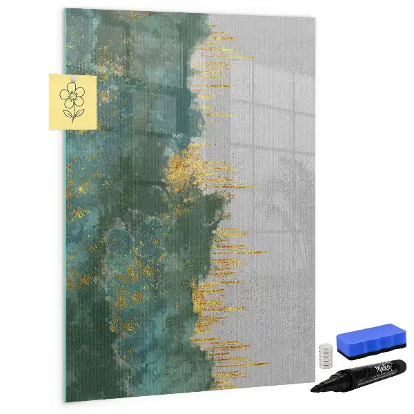 Magnetic writing board Decorative pattern