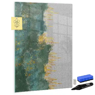 Magnetic writing board Decorative pattern