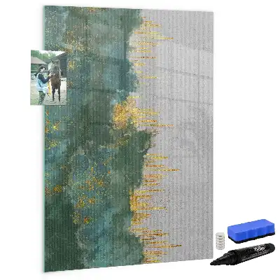 Magnetic writing board Decorative pattern