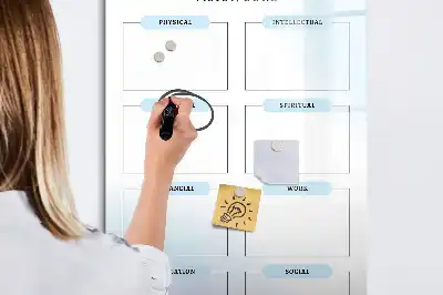 Magnetic chalkboard with eraser