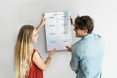 Magnetic chalkboard with eraser