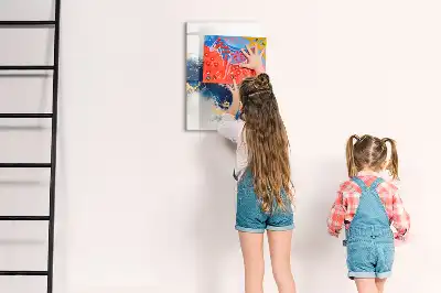 Magnetic writing board absolute marble design