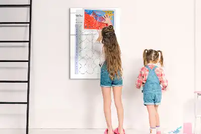 Magnetic writing board 30-day planner