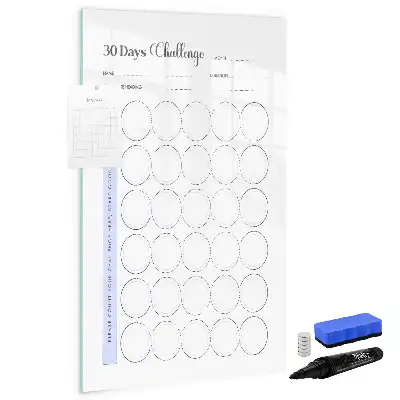Magnetic writing board 30-day planner
