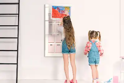 Birthday calendar magnetic erase board