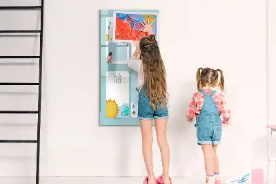 Magnetic writing board galaxy planner