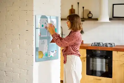 Magnetic writing board galaxy planner