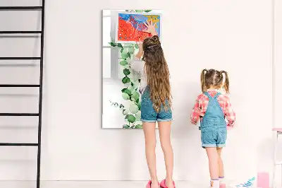 Magnetic writing board Reed leaves