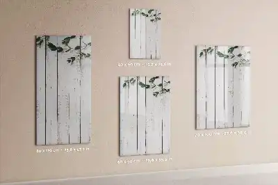 Magnetic writing board with wooden panels
