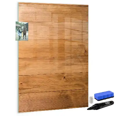 Magnetic writing board Wood panels
