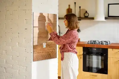 Magnetic writing board Wood panels
