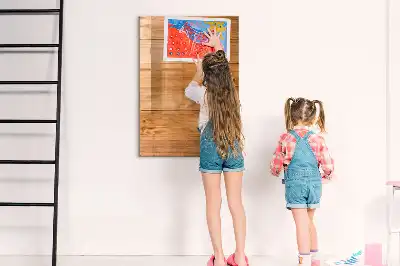 Magnetic writing board Wood panels