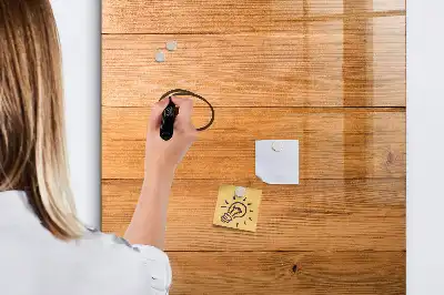 Magnetic writing board Wood panels