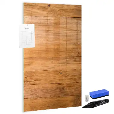 Magnetic writing board Wood panels