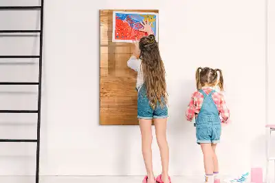 Magnetic writing board Wood panels