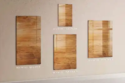 Magnetic writing board Wood panels