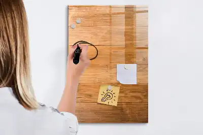 Magnetic writing board Wood panels