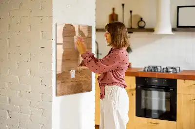Magnetic writing board Wood panels