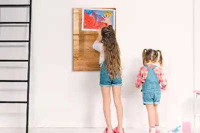 Magnetic writing board Wood panels