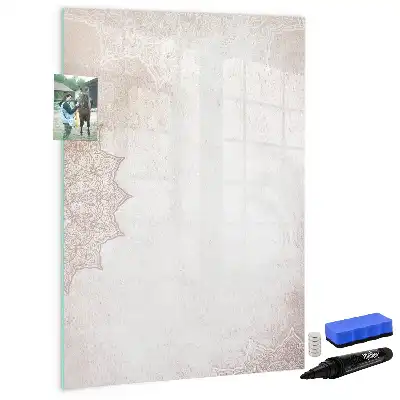 Magnetic writing board Mandalas