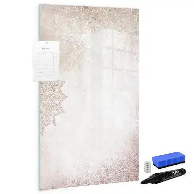 Magnetic writing board Mandalas
