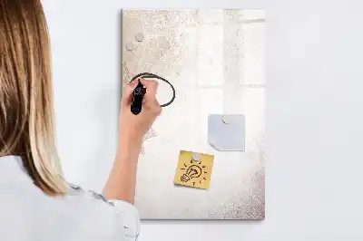 Magnetic writing board Mandalas