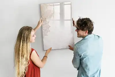 Magnetic writing board Mandalas